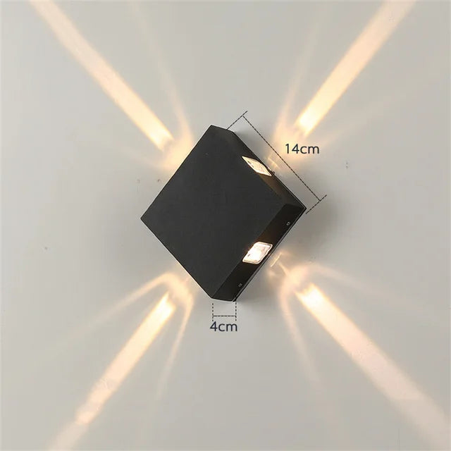 Modern LED garden wall lamp for outdoors – Weatherproof, energy-saving & decorative lighting | Kalsten
