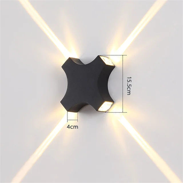 Modern LED garden wall lamp for outdoors – Weatherproof, energy-saving & decorative lighting | Kalsten