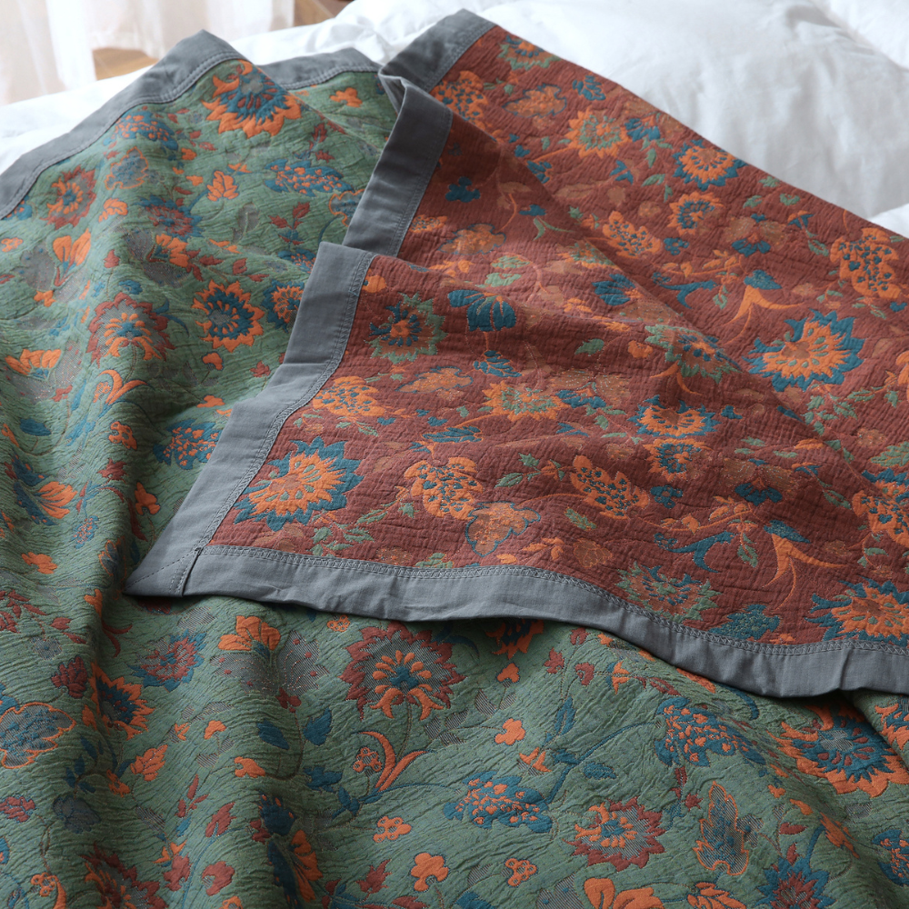 Gothel™ Retro Flower Blanket – Luxury Vintage Atmosphere Kalsten