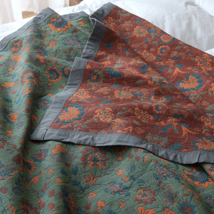 Gothel™ Retro Flower Blanket – Luxury Vintage Atmosphere Kalsten