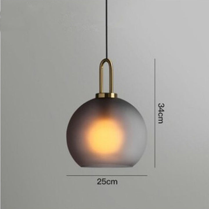 Modern Glass Living Room Pendant Light | Kalsten