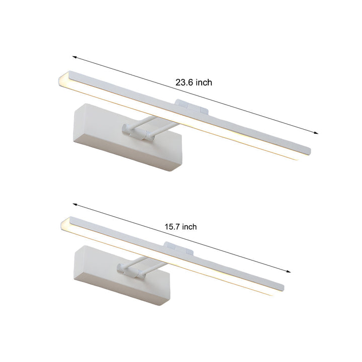 240° Adjustable Linear LED Vanity Light with Modern Minimalist Design | Kalsten