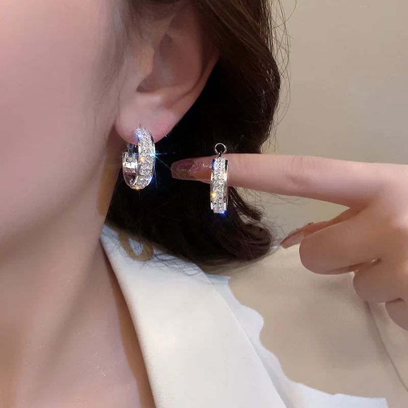 Kalsten | Lymphatic activity hoop earrings