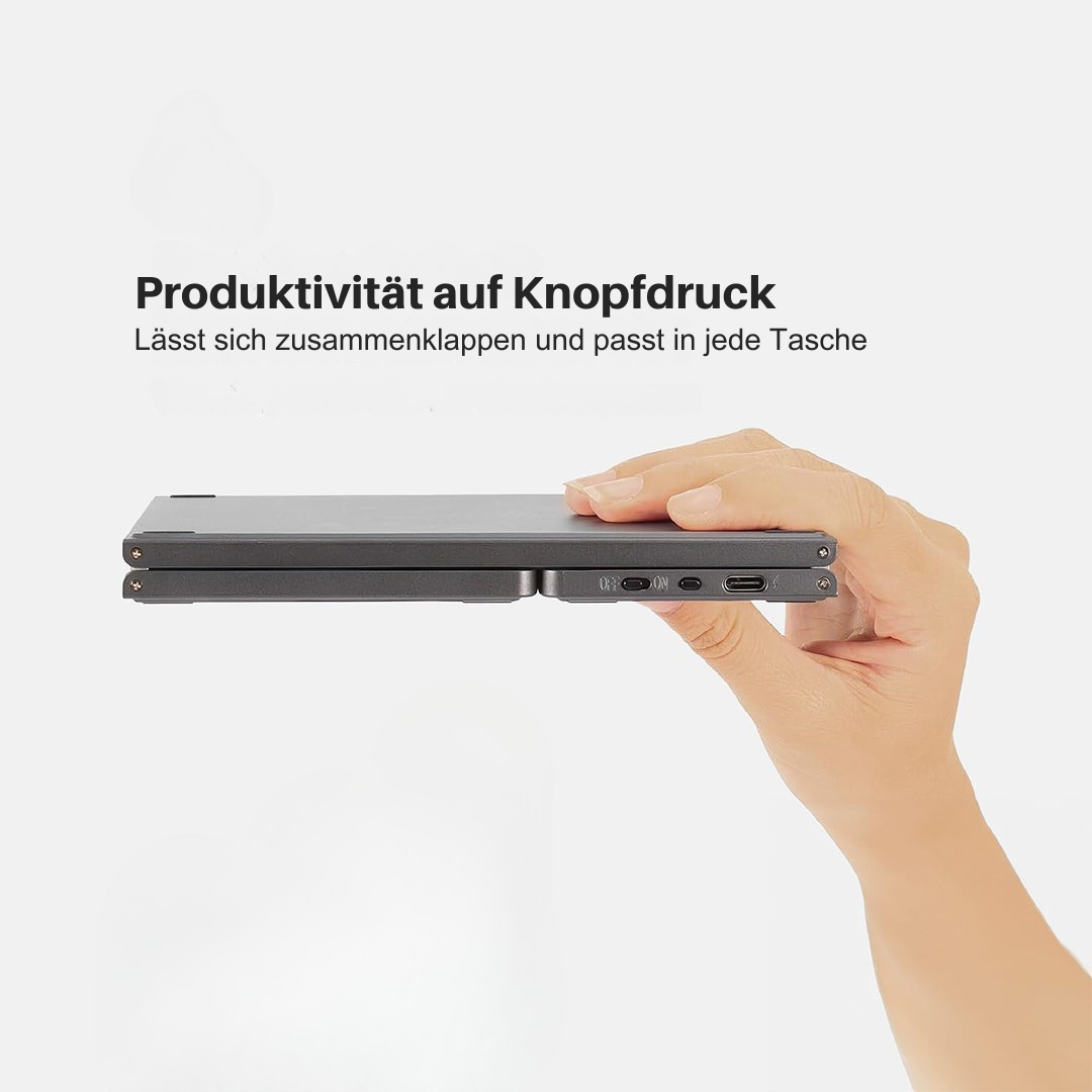 Foldable Bluetooth Keyboard with Touchpad