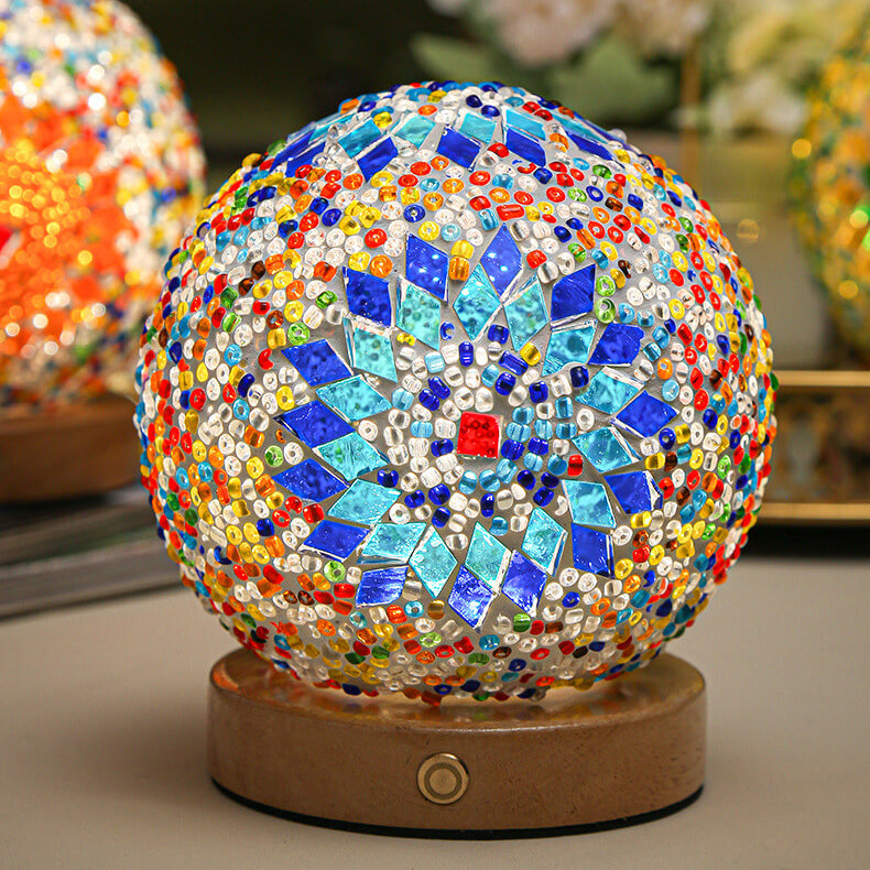 BohoGlow – Modern Bohemian Table Lamp with USB Charging | Kalsten