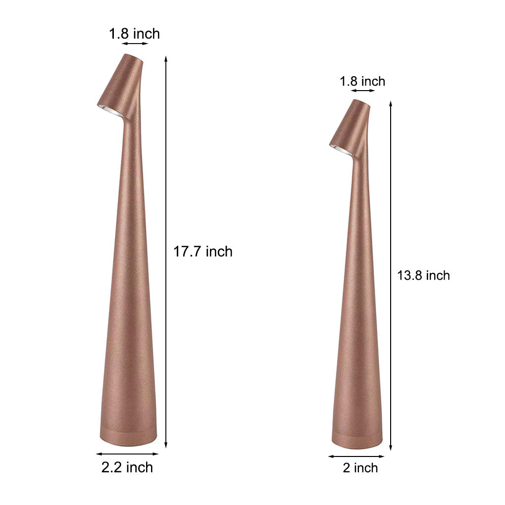 Modern Conical Stem Accent Table Lamp LED | Kalsten