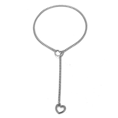 Skanto | Gothic Punk Heart Necklace