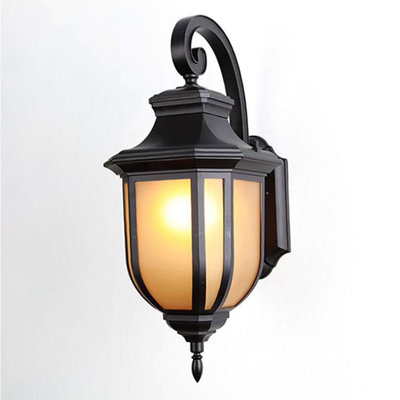 Modern European Minimalist Aluminum Alloy Square Outdoor 1-Light Wall Sconce Lamp | Kalsten
