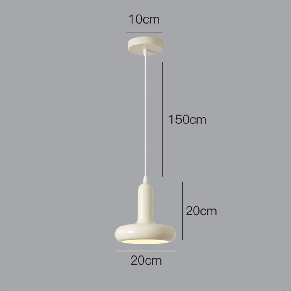 Bauhaus Puck Creamy Pendant Light | Kalsten