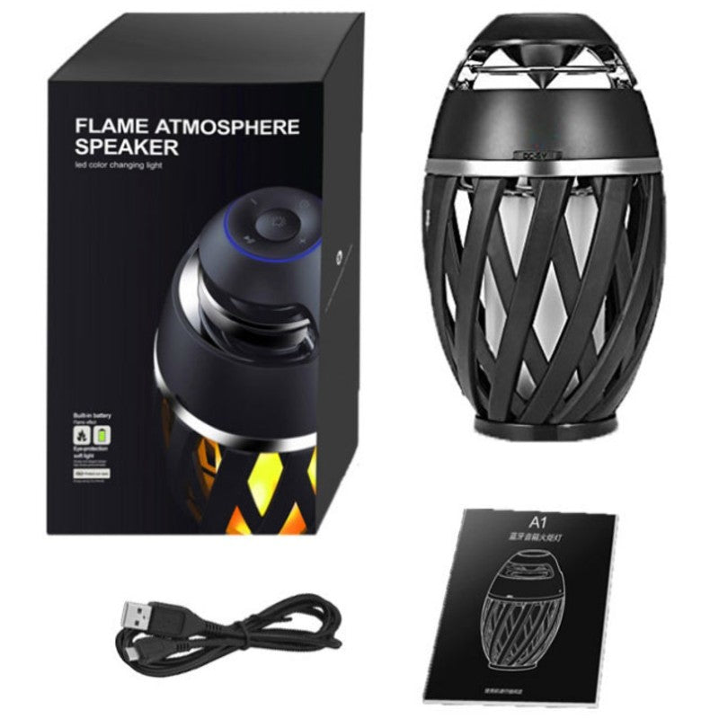 Rechargeable LED Flame Speaker – Bluetooth