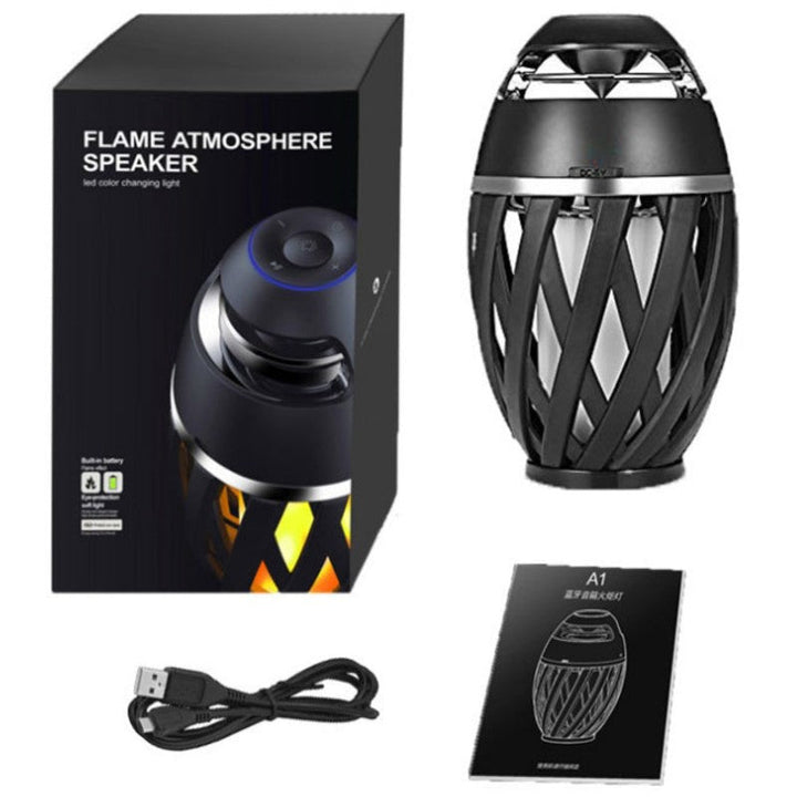 Rechargeable LED Flame Speaker – Bluetooth