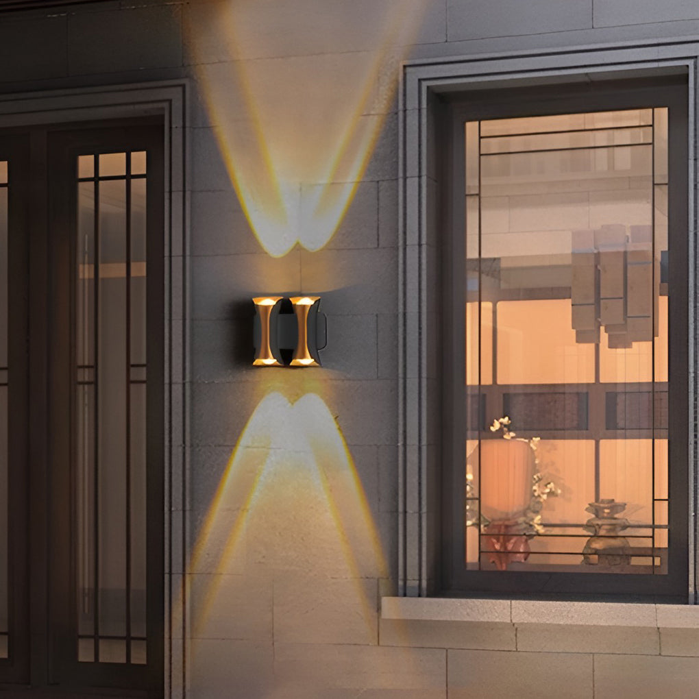 Waterproof Up and Down Lights LED Modern Outdoor Wall Sconce Lighting | Kalsten