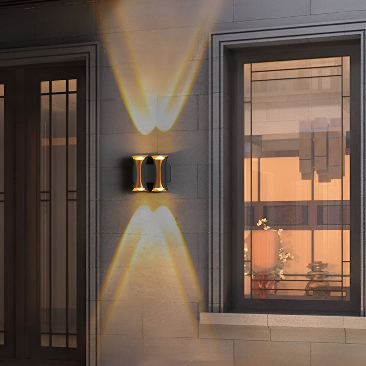 Waterproof Up and Down Lights LED Modern Outdoor Wall Sconce Lighting | Kalsten