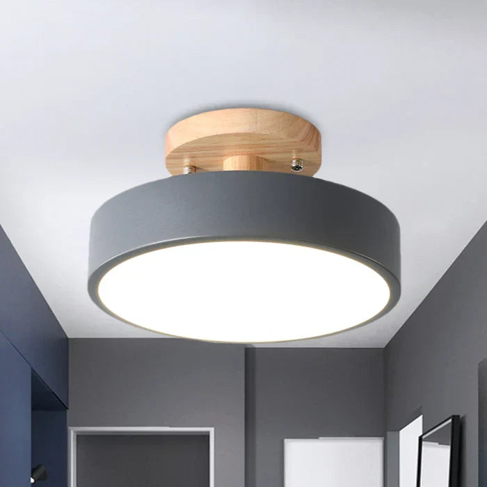 Scandinavian LED Ceiling Lamp - NordWood | Kalsten