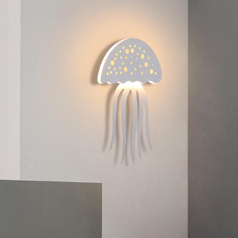 Modern creative 1-Light LED Jellyfish Wall Light | Kalsten