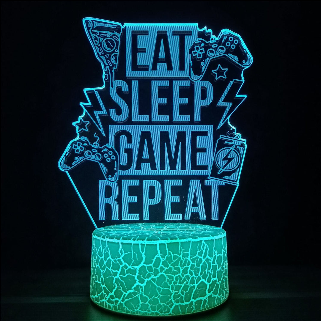 Gamer 3D LED lamps | Kalsten