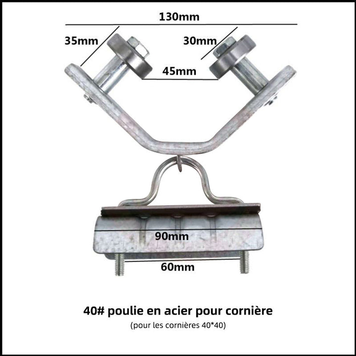 Angle Iron Pulley | Kalsten