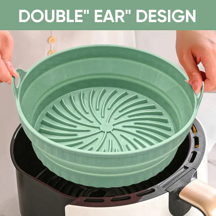 Air Fryer Silicone Grill Pan Reusable Baking Tray | Kalsten