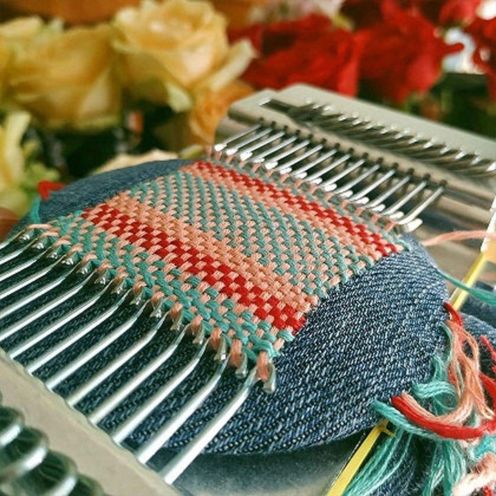 Darning & Weaving Loom Kit – DIY Craft Set