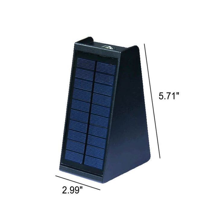 Solar Simple Trapezoid Outdoor Waterproof LED Wall Sconce Lamp | Kalsten