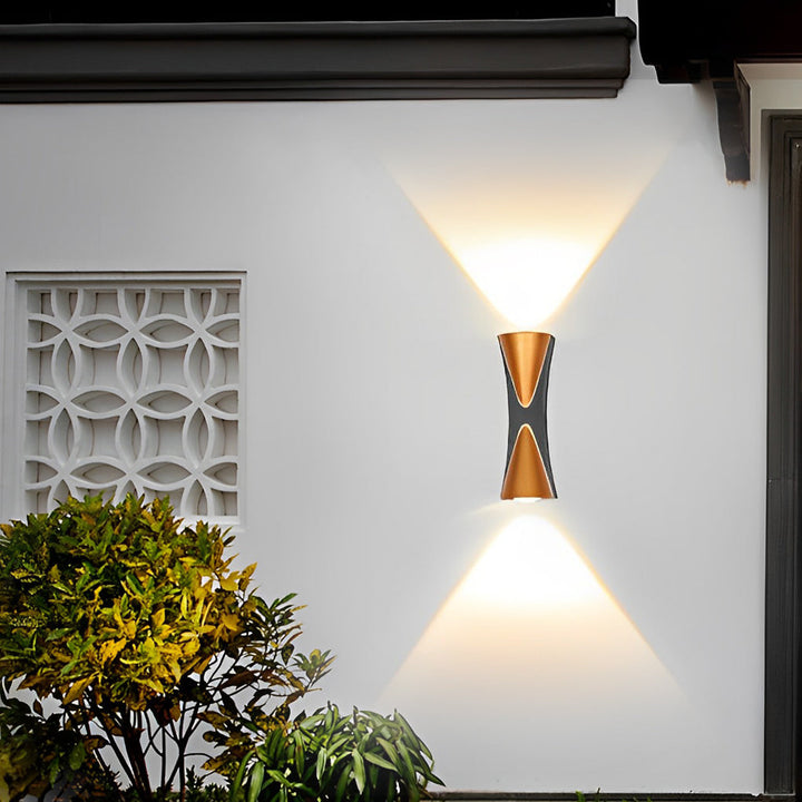 Creative Up and Down Lights LED Waterproof Modern Outdoor Wall Lamp | Kalsten