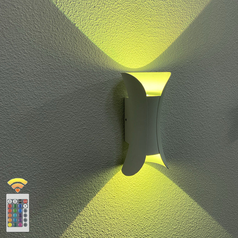 Modern Minimalist Waterproof Rectangle Aluminum LED Wall Sconce Lamp For Outdoor Patio | Kalsten