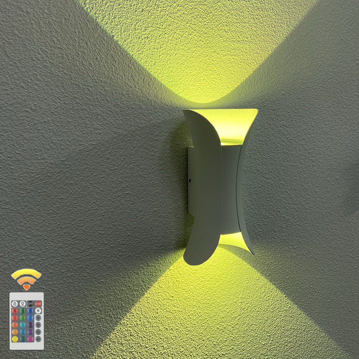Modern Minimalist Waterproof Rectangle Aluminum LED Wall Sconce Lamp For Outdoor Patio | Kalsten