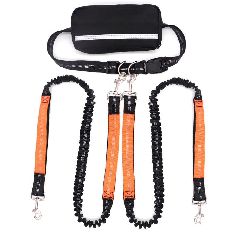 Kalsten | Hands Free Dog Leash with Zipper Bag