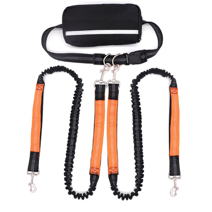 Kalsten | Hands Free Dog Leash with Zipper Bag