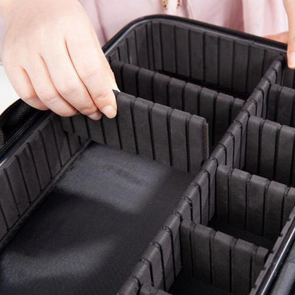 Skanto | Makeup Cosmetic Storage Bag with Adjustable Compartment