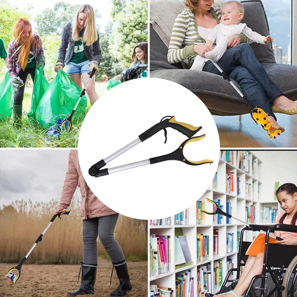 Foldable gripper with 360° rotating clip | Kalsten