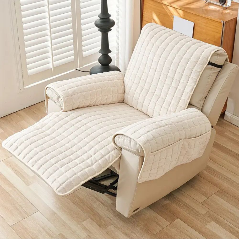 Kalsten | Snug Grid Recliner Cover