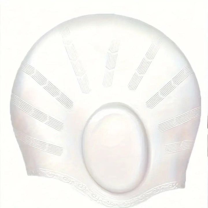 Kalsten | Silicone Swim Cap with Ear Protection for Long Hair