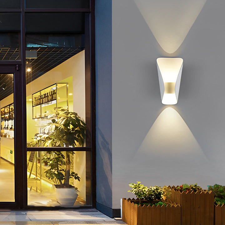 Unique Creative Up and Down Lights Outdoor Wall Lights Waterproof Wall Sconces Wall Lamp | Kalsten