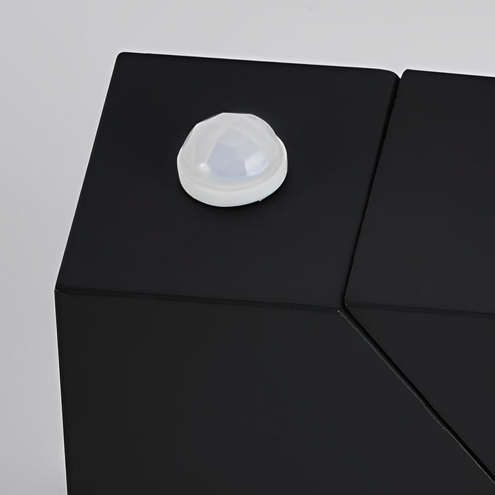 Adjustable Up and Down Light Motion Sensor Waterproof Black Wall Lamp | Kalsten