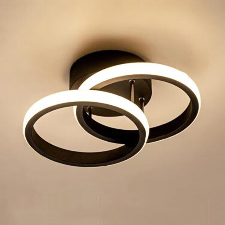 Black Metal LED Pendant Lamp Kalsten