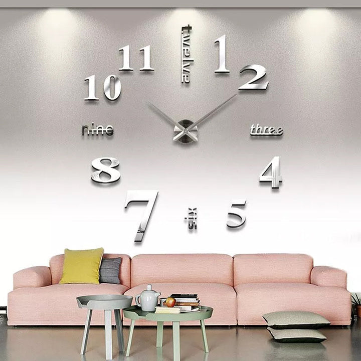 DIY Modern No-Punch Wall Clock | Kalsten