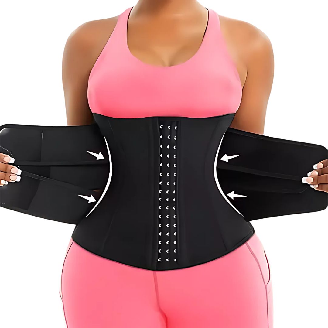 ThermoCore | Waist Trainer Belt – Triple Compression – Breathable Neoprene Fit – Post‑Workout & Postpartum Use Kalsten