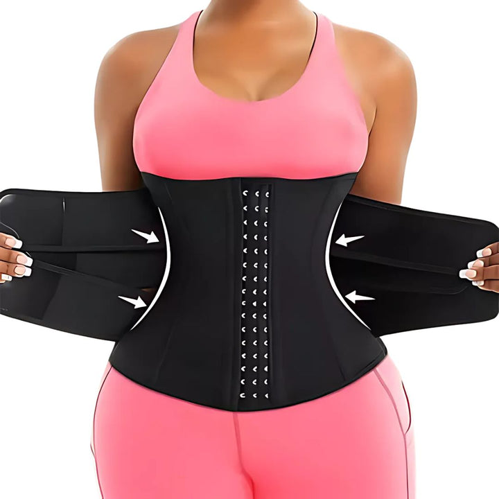 ThermoCore | Waist Trainer Belt – Triple Compression – Breathable Neoprene Fit – Post‑Workout & Postpartum Use Kalsten