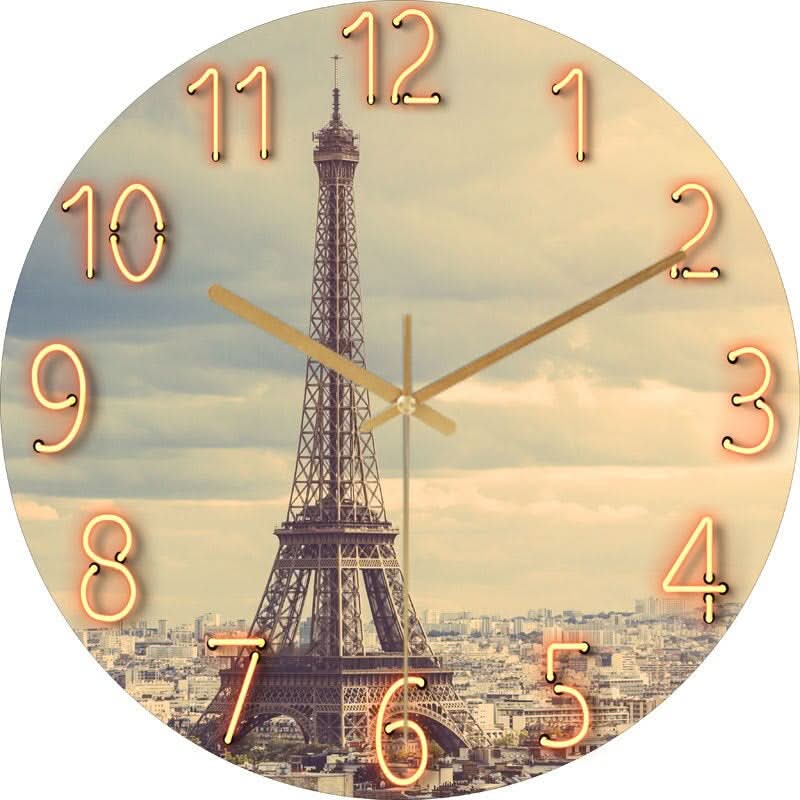Skanto | Modern Wooden Wall Clock with Silent Mechanism