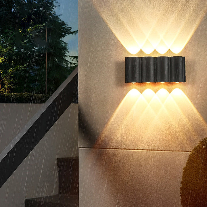 Creative Wave Up and Down Light LED Waterproof Modern Wall Washer Light | Kalsten