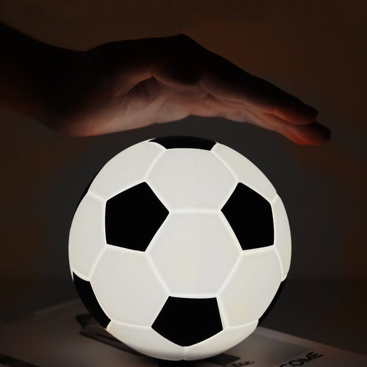 Creative Soccer Silicone LED Night Light USB Charging Table Lamp | Kalsten