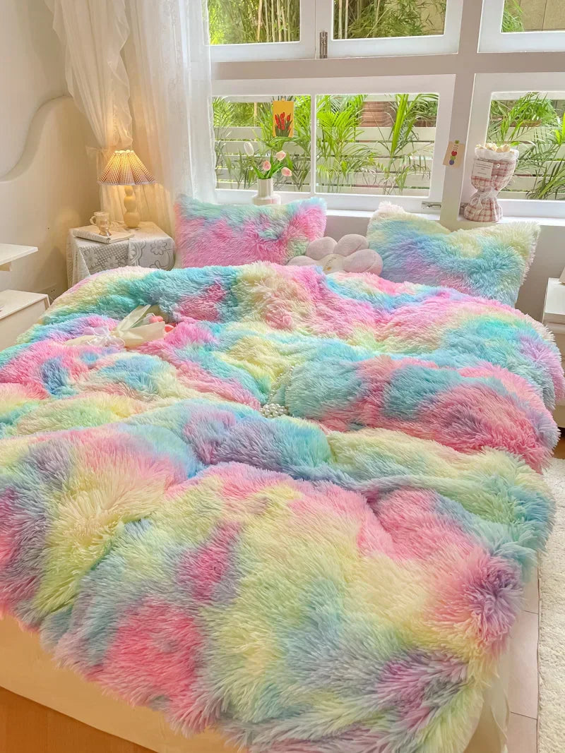 FluffCandy - Luxury Long-Haired Duvet Cover for Winter Warmth Kalsten