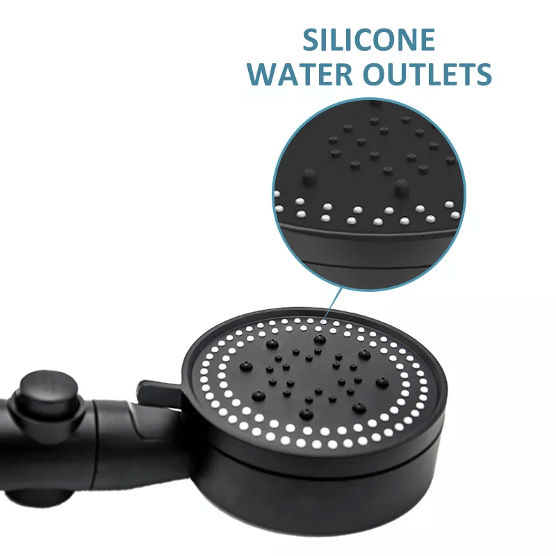 FlowControl Showerhead with 5 settings and push button | Kalsten