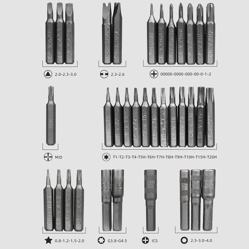 62 in 1 Precision Screwdriver Set | Kalsten