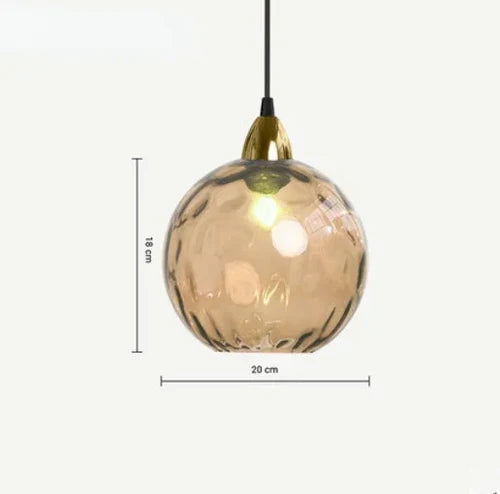 Glass Sphere Pendant Lamp - LumiSphere | Kalsten