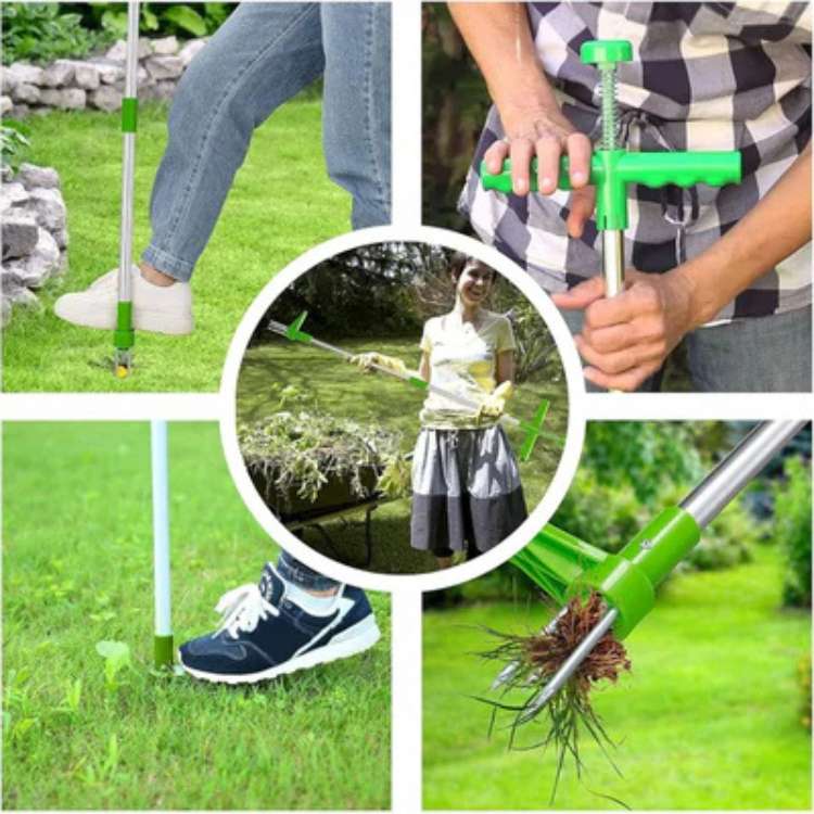 Skanto | RootRipper Garden Weeder - Powerful Handheld Weeder for Effective Weed Removal in Lawns & Gardens