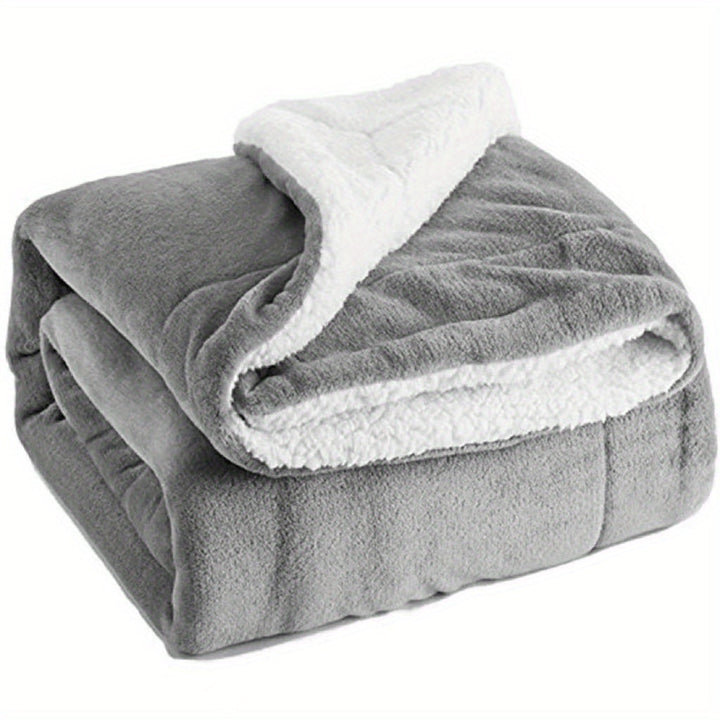 Chic Sherpa Fleece Blanket for Optimal Comfort Kalsten