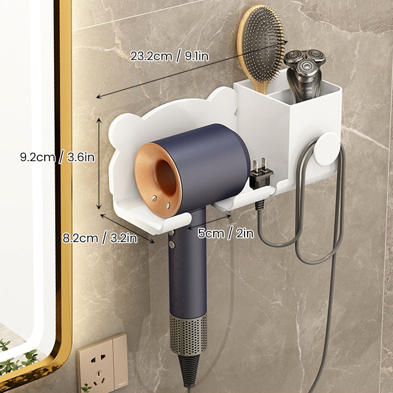 Bathroom Hair Dryer Holder | Kalsten