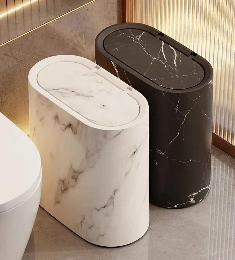Nordic Marble Design Trash Can Kalsten
